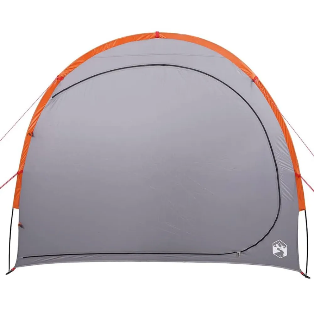 vidaXL Actividades Al Aire Libre-Tienda de almacenamiento impermeable y naranja