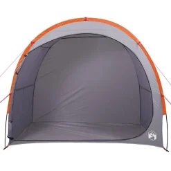 vidaXL Actividades Al Aire Libre-Tienda de almacenamiento impermeable y naranja