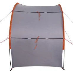 vidaXL Actividades Al Aire Libre-Tienda de almacenamiento impermeable y naranja