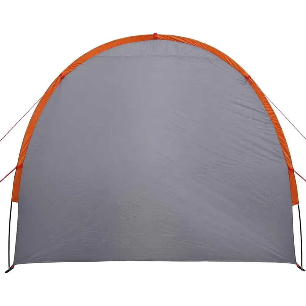 vidaXL Actividades Al Aire Libre-Tienda de almacenamiento impermeable y naranja