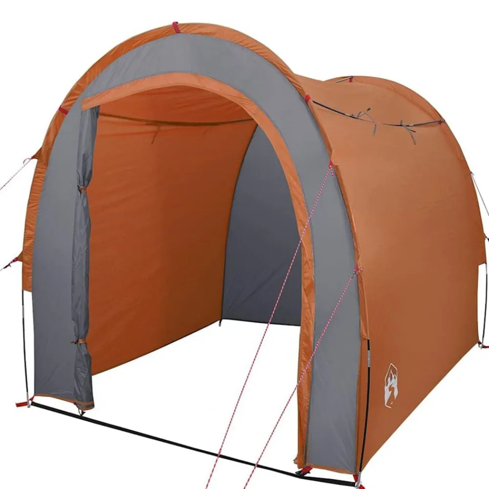 vidaXL Tienda de almacenamiento impermeable naranja Gris y naranja Hot