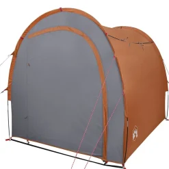 vidaXL Tienda de almacenamiento impermeable naranja Gris y naranja Hot