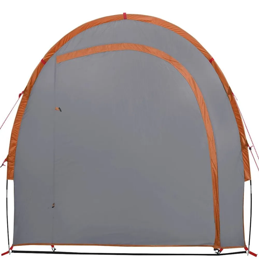 vidaXL Tienda de almacenamiento impermeable naranja Gris y naranja Hot