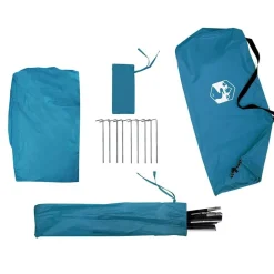 vidaXL Tienda de almacenamiento impermeable Azul New