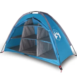 vidaXL Actividades Al Aire Libre-Tienda de almacenaje 9 compartimentos impermeable