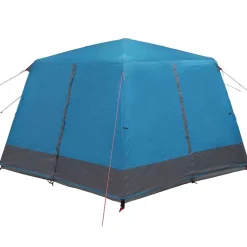 vidaXL Tienda de cabaña para 7 personas 400 x 350 x 212 cm Azul Clearance