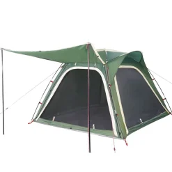 vidaXL Actividades Al Aire Libre-Tienda de campaña 4 personas impermeable apertura rápida
