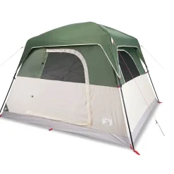 vidaXL Actividades Al Aire Libre-Tienda de campaña 4 personas impermeable
