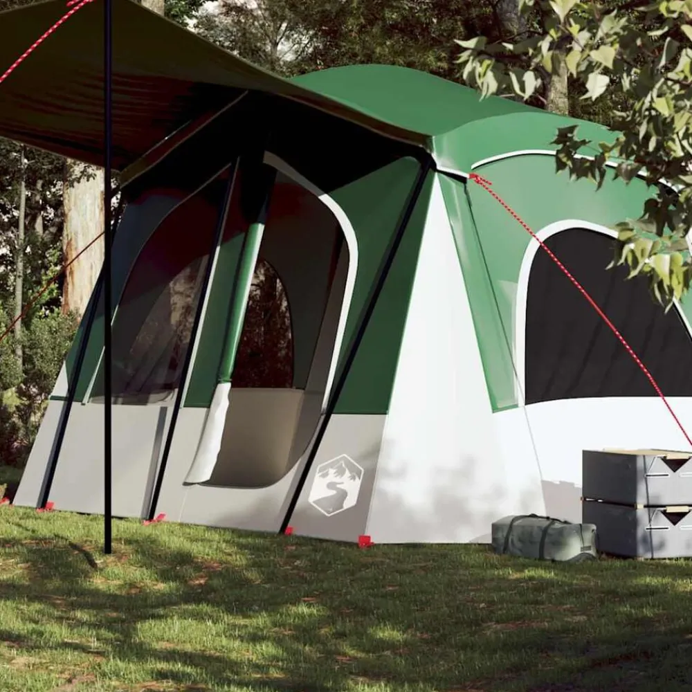vidaXL Actividades Al Aire Libre-Tienda de campaña 5 personas impermeable