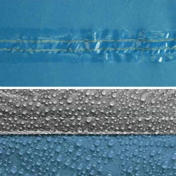 vidaXL Tienda de campaña 4 personas impermeable apertura rápida Azul Clearance