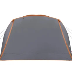 vidaXL Actividades Al Aire Libre-Tienda de campaña con porche 4 personas impermeable naranja
