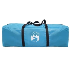 vidaXL Actividades Al Aire Libre-Tienda de campaña con porche 4 personas impermeable
