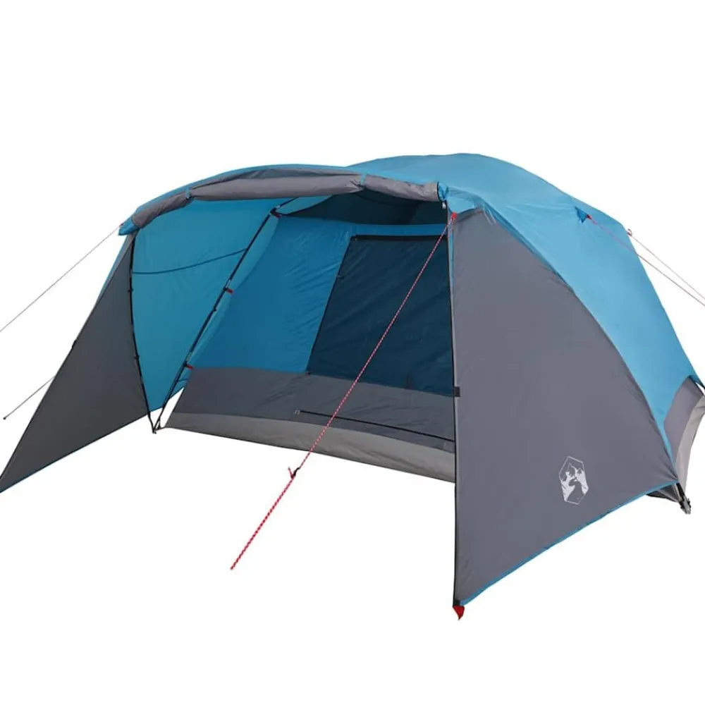 vidaXL Actividades Al Aire Libre-Tienda de campaña con porche 4 personas impermeable
