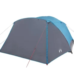 vidaXL Actividades Al Aire Libre-Tienda de campaña con porche 4 personas impermeable