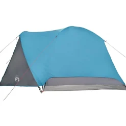 vidaXL Actividades Al Aire Libre-Tienda de campaña con porche 4 personas impermeable