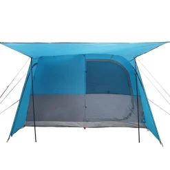 vidaXL Tienda de campaña de coche para 4 personas impermeable Azul Hot