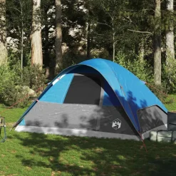 vidaXL Actividades Al Aire Libre-Tienda de campaña familiar iglú 6 personas impermeable
