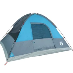 vidaXL Actividades Al Aire Libre-Tienda de campaña familiar iglú 6 personas impermeable