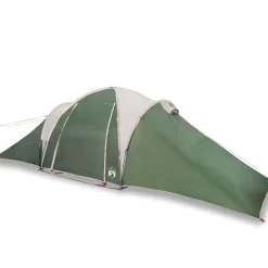 vidaXL Actividades Al Aire Libre-Tienda de campaña familiar iglú 6 personas impermeable