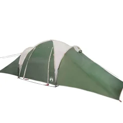 vidaXL Actividades Al Aire Libre-Tienda de campaña familiar iglú 6 personas impermeable