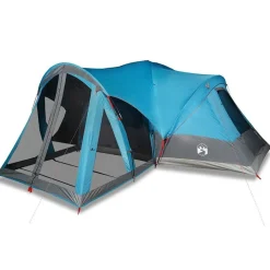 vidaXL Actividades Al Aire Libre-Tienda de campaña familiar tipi 8 personas impermeable