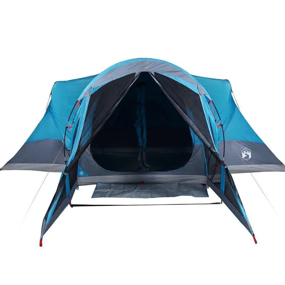 vidaXL Actividades Al Aire Libre-Tienda de campaña familiar tipi 8 personas impermeable
