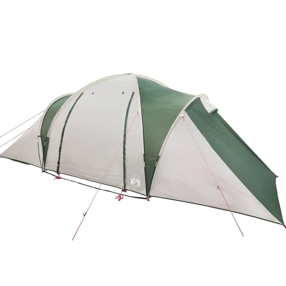vidaXL Actividades Al Aire Libre-Tienda de campaña familiar iglú 6 personas impermeable