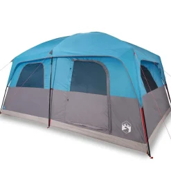 vidaXL Actividades Al Aire Libre-Tienda de campaña familiar para 8 personas impermeable
