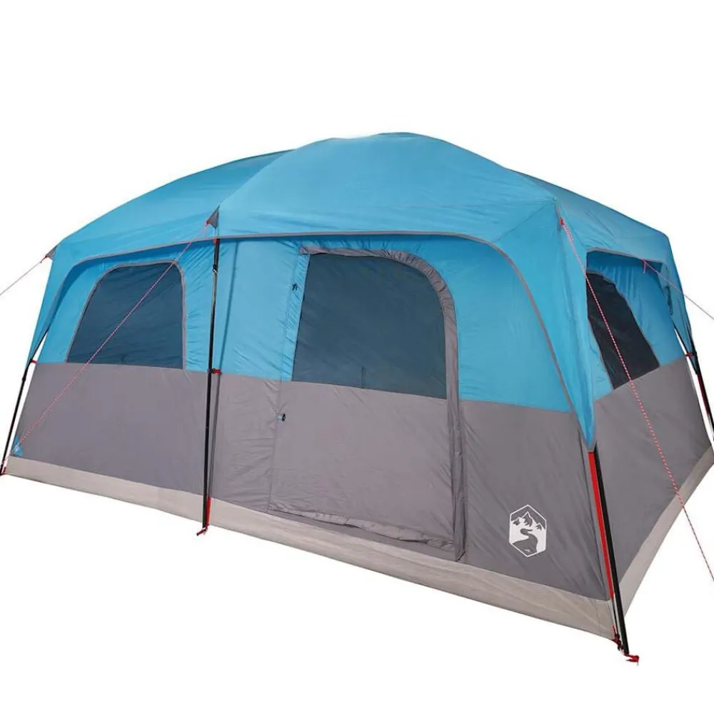 vidaXL Actividades Al Aire Libre-Tienda de campaña familiar para 8 personas impermeable