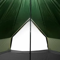 vidaXL Tienda de campaña familiar tipi 6 personas impermeable Verde Best