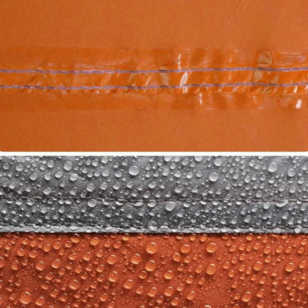 vidaXL Tienda de campaña familiar iglú 12 personas impermeable naranja Gris y naranja Clearance