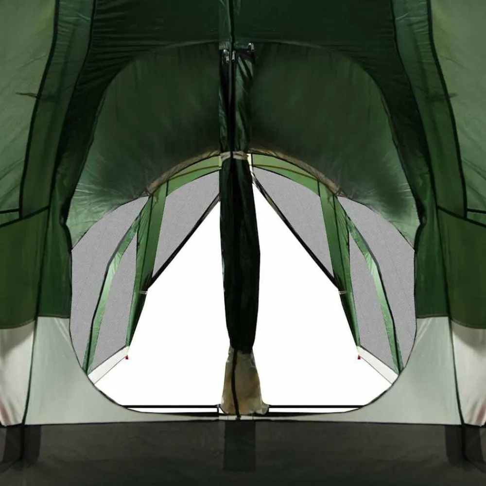 vidaXL Actividades Al Aire Libre-Tienda de campaña familiar tipi 8 personas impermeable