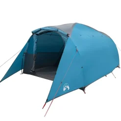 vidaXL Actividades Al Aire Libre-Tienda de campaña familiar túnel 6 personas impermeable
