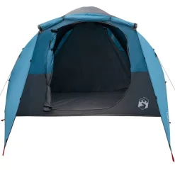 vidaXL Actividades Al Aire Libre-Tienda de campaña familiar túnel 6 personas impermeable