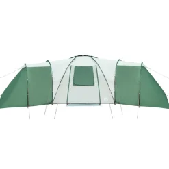 vidaXL Actividades Al Aire Libre-Tienda de campaña familiar iglú 12 personas impermeable