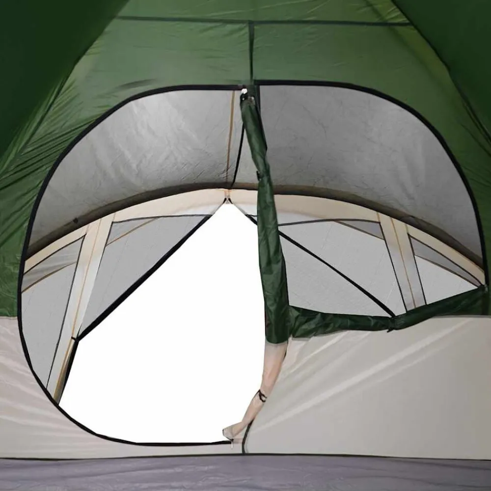 vidaXL Actividades Al Aire Libre-Tienda de campaña familiar para 6 personas impermeable