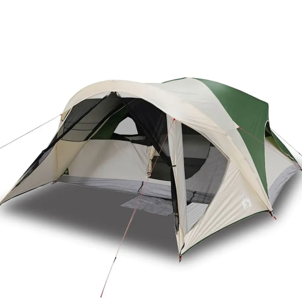 vidaXL Actividades Al Aire Libre-Tienda de campaña familiar para 6 personas impermeable
