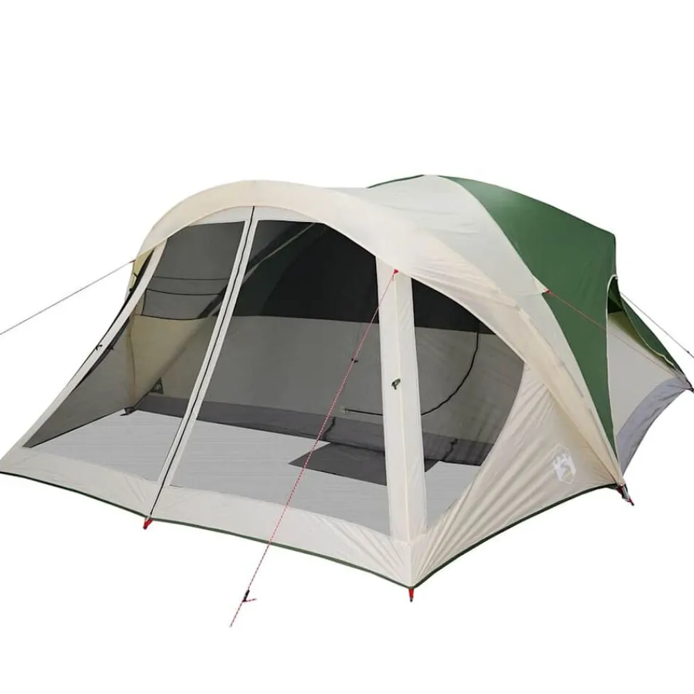 vidaXL Actividades Al Aire Libre-Tienda de campaña familiar para 6 personas impermeable