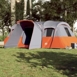 vidaXL Actividades Al Aire Libre-Tienda de campaña familiar túnel 16 personas impermeable
