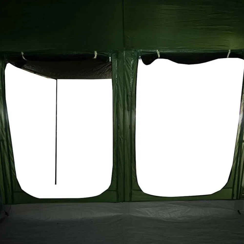 vidaXL Actividades Al Aire Libre-Tienda de campaña familiar túnel 8 personas impermeable