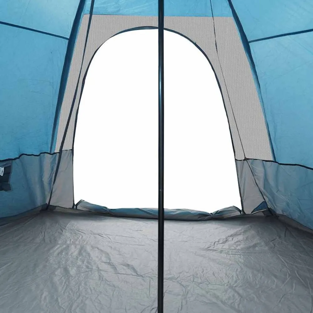 vidaXL Actividades Al Aire Libre-Tienda de campaña familiar tipi 6 personas impermeable