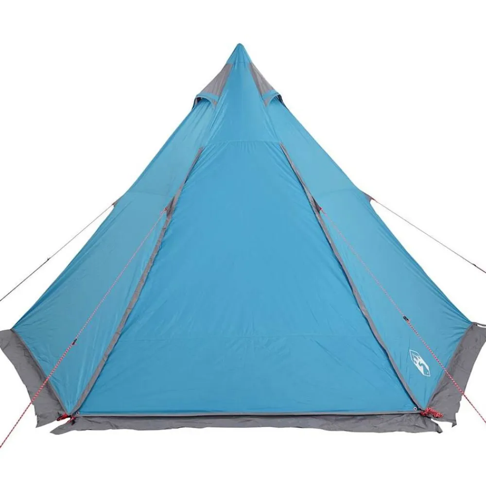 vidaXL Actividades Al Aire Libre-Tienda de campaña familiar tipi 6 personas impermeable