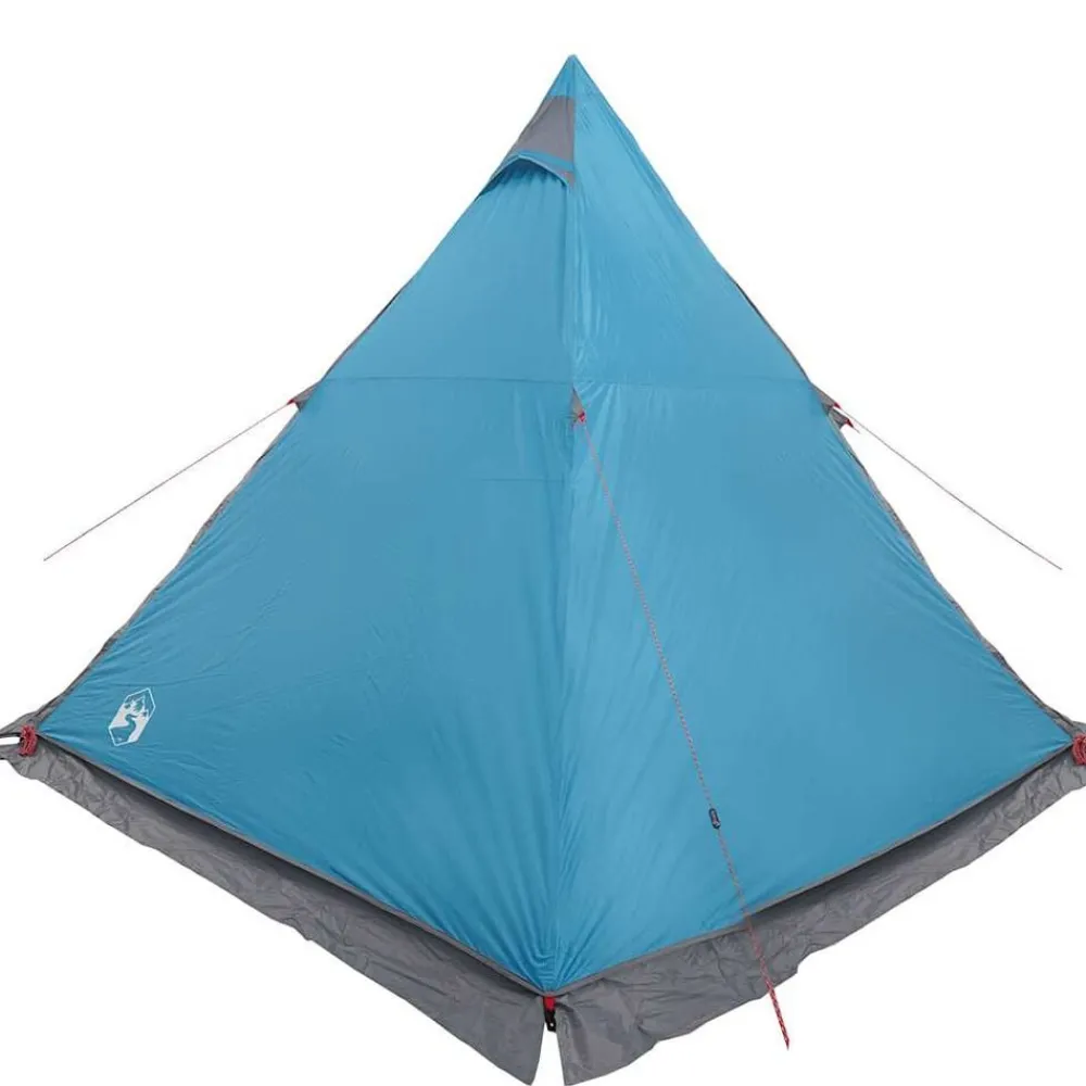 vidaXL Actividades Al Aire Libre-Tienda de campaña familiar tipi 6 personas impermeable