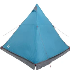 vidaXL Actividades Al Aire Libre-Tienda de campaña familiar tipi 6 personas impermeable