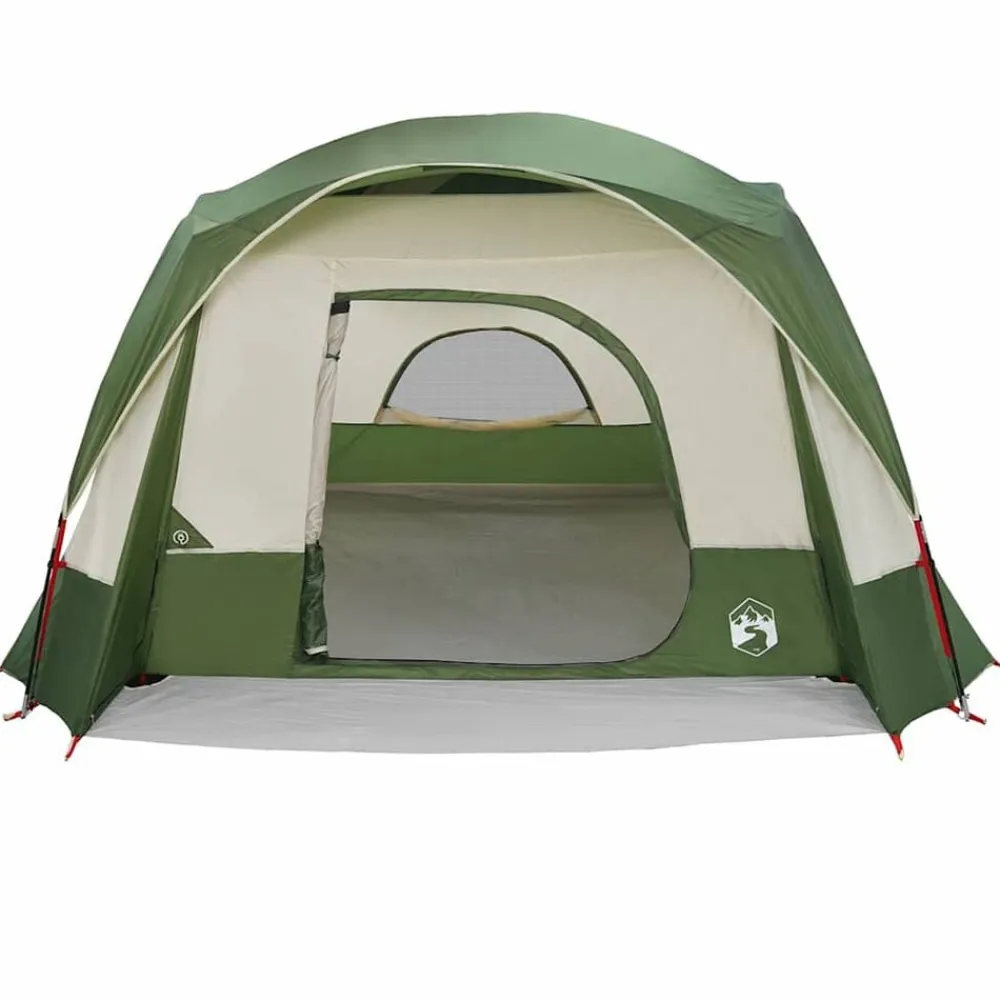 vidaXL Tienda de campaña familiar para 6 personas impermeable Verde Online