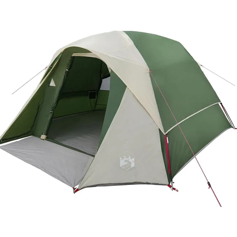vidaXL Actividades Al Aire Libre-Tienda de campaña familiar para 6 personas impermeable