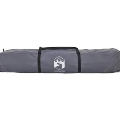 vidaXL Tienda de campaña familiar 7 personas apertura rápida gris Gris y naranja New