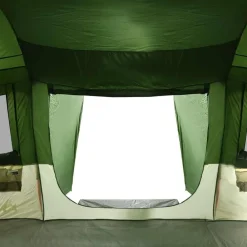 vidaXL Actividades Al Aire Libre-Tienda de campaña familiar túnel 16 personas impermeable