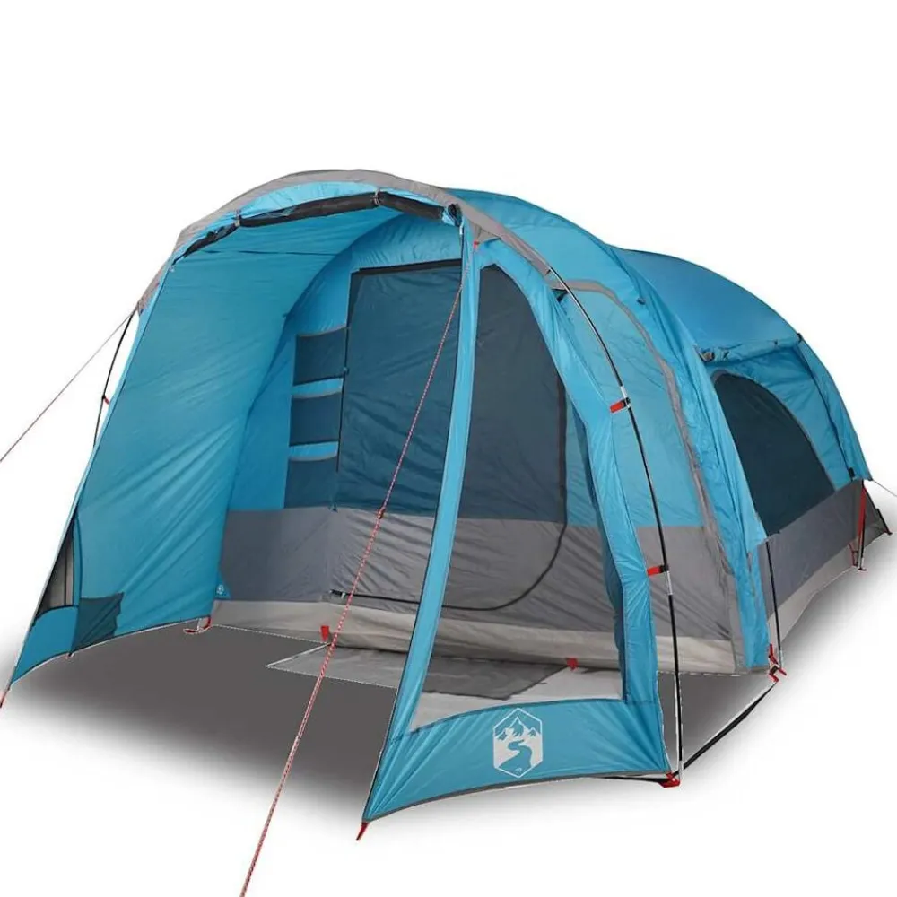 vidaXL Actividades Al Aire Libre-Tienda de campaña familiar 6 personas impermeable