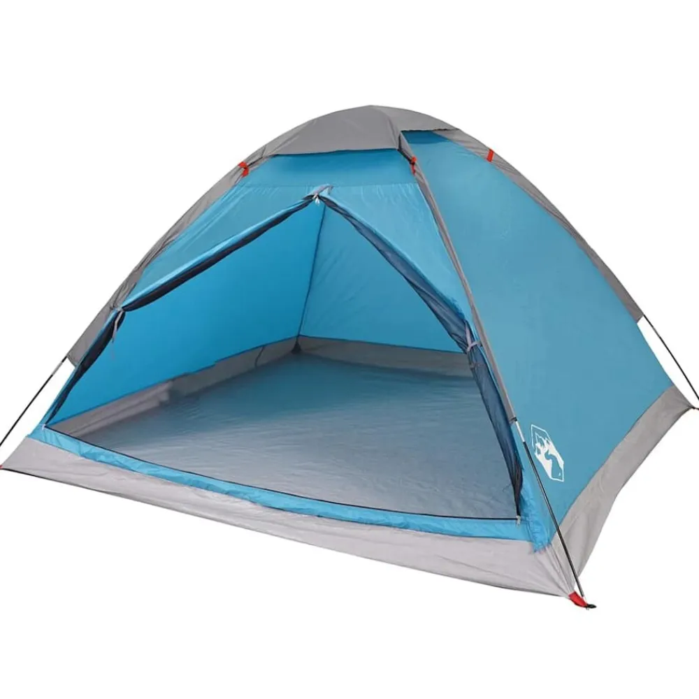 vidaXL Tienda de campaña iglú para 2 personas impermeable Azul